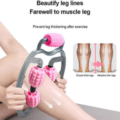 9 Wheel U Shape Roller Massager